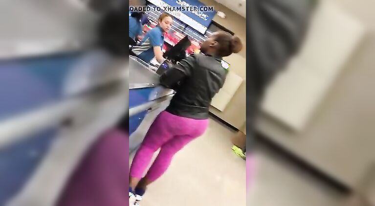 Huge dark butt