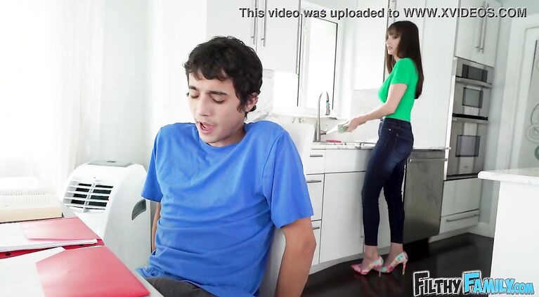 FILTHY FAMILY - Ricky Spanish's 3Some With Stepmom Lexi Luna and Step Sister Harmony Wonder